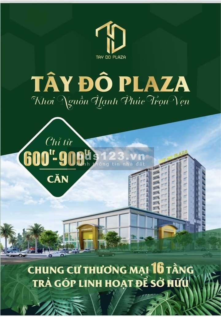 Tây Đô Plaza - Chung Cư Cao Cấp, tiện ích đủ, an ninh nghiêm ngặt