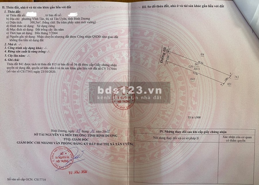Chính chủ cần bán gấp đất ngay KCN Visip2