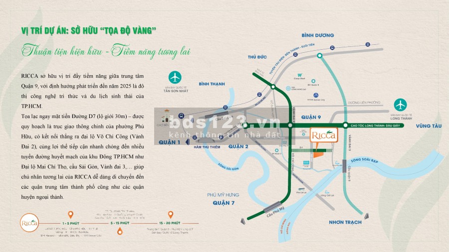 Ươm mầm cuộc sống RICCA Q9 căn hộ 1+1 đáng sống nhất Tài sản đầu tiên