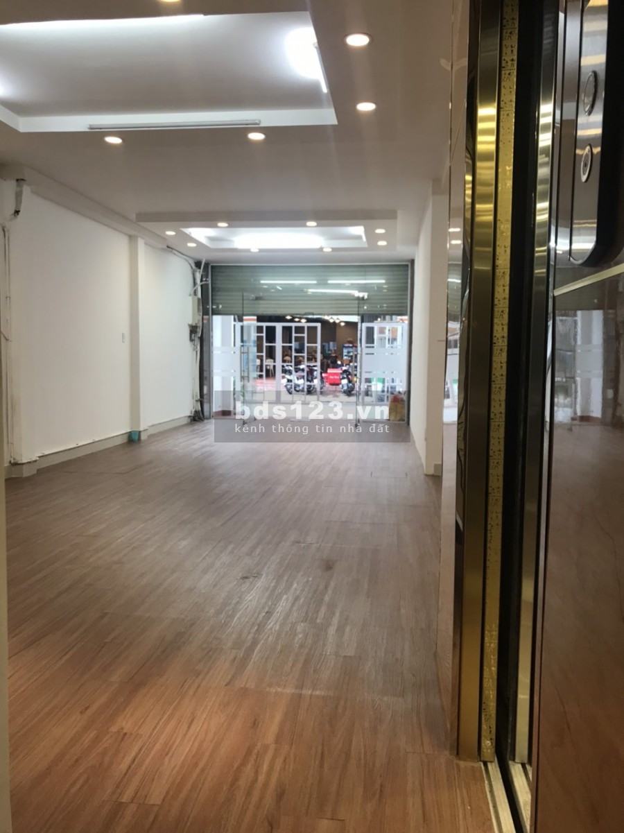 Cho thuê nguyên căn MT Ngô Thời Nhiệm Phường 6 Quận 3 13x25m hầm trệt 6 lầu, có thang máy sàn trống suốt