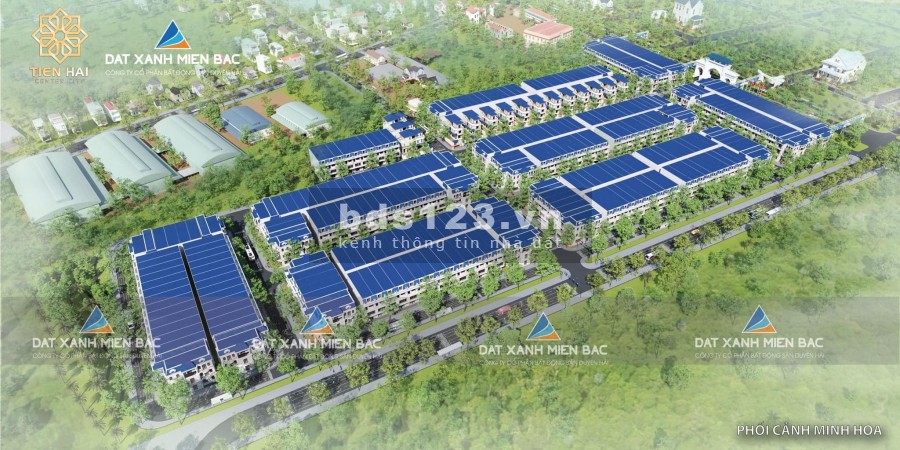 Bán đất nền dự án Tiền Hải Center City khu dự án lớn, tiện ích đầy đủ, bàn giao đủ giấy tờ