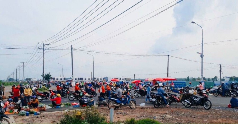 BÁN Đất MT Hùng Vương, tt Trảng Bom giá tốt sổ hồng từng nền