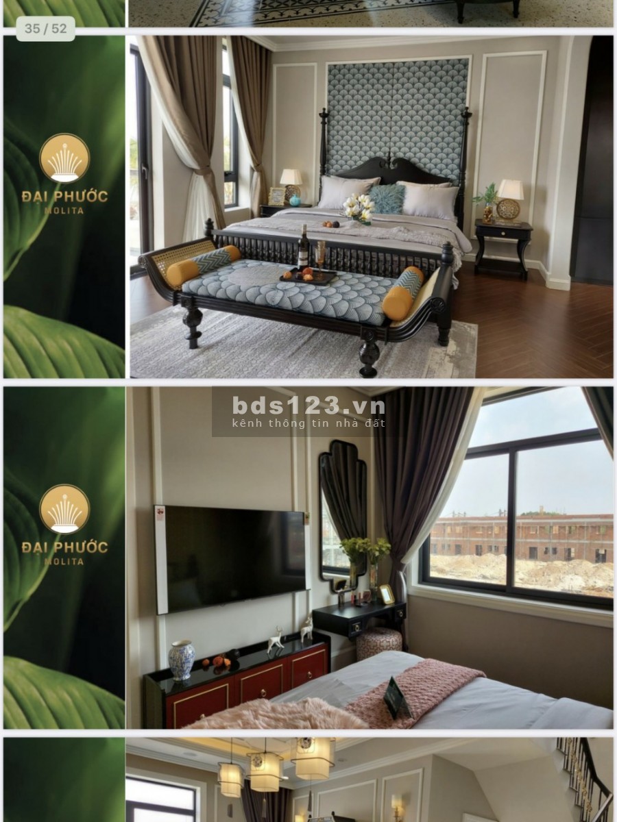 Mở Bán Giai Đoạn Đầu/Giá Fo Dự An Dai Phuoc Molita, Bàu Bàng, Bình Dương, LH:CĐT- 0905566183