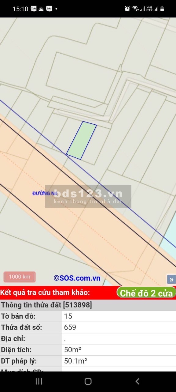 Bán nhanh lô đất HXH Bưng Ông Thoàn- DT: 50m2- 2.75 tỷ