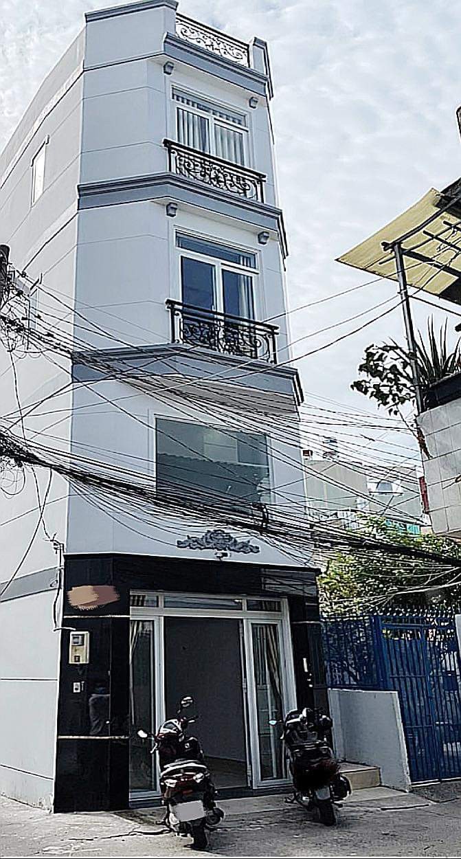 Nhà đẹp 5 tầng hẽm xe hơi 5m trải nhựa Nguyễn Văn Đậu - Bình Thạnh