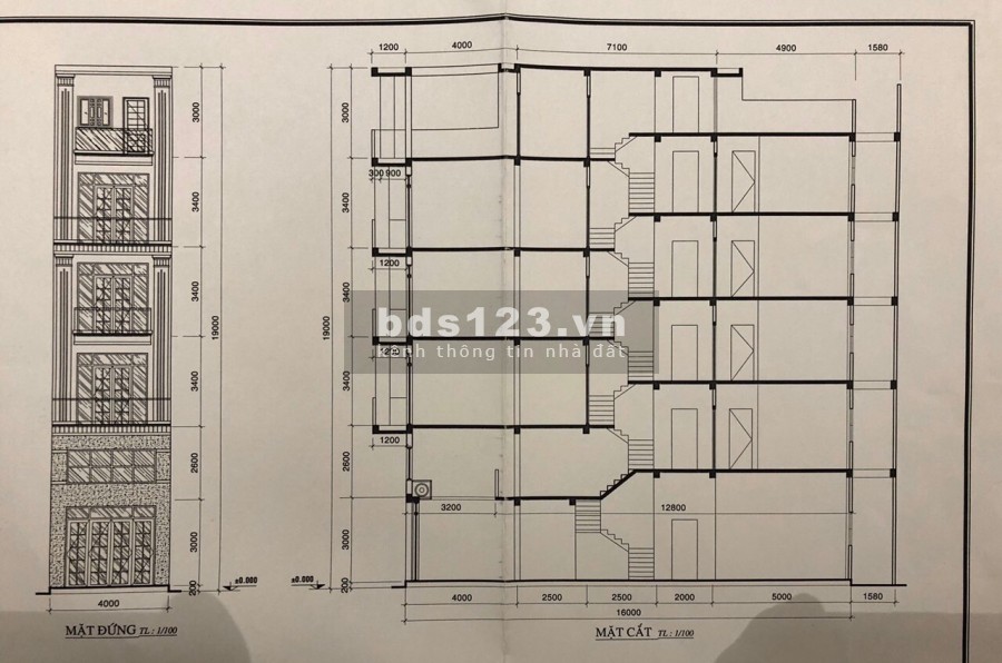 Bán nhà MT phường Tân Qui Q7, 4x20m, trệt 5 lầu, giá 14.5 tỷ