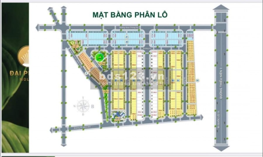 Mở Bán Giai Đoạn Đầu/Giá Fo Dự An Dai Phuoc Molita, Bàu Bàng, Bình Dương, LH:CĐT- 0905566183
