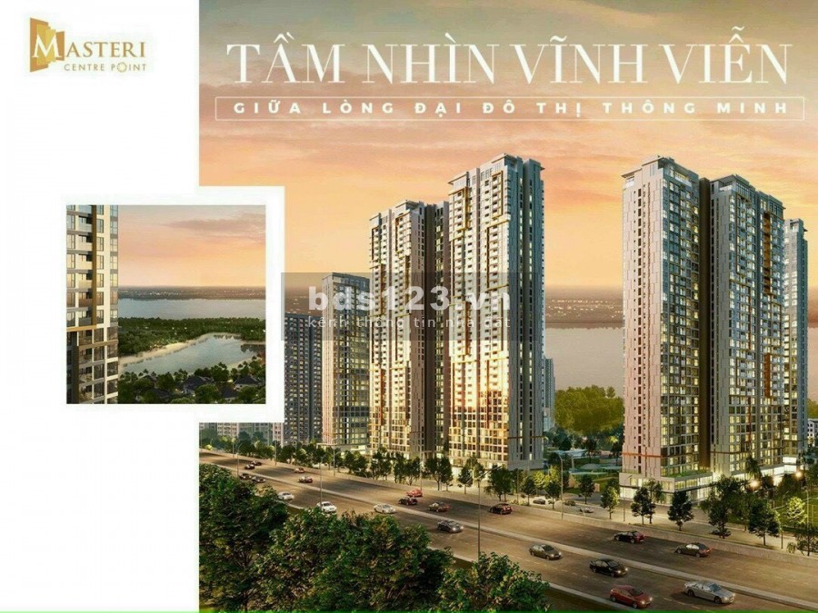 Mua nhà 0 đống căn hộ Masteri Centre Point, ngay Vincom Quận 9