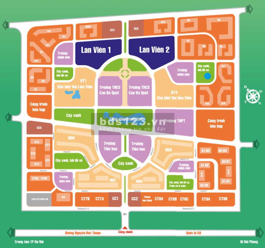 Bán nhanh Biệt thự, Shophouse khu Lan Viên Đặng Xá, Gia Lâm