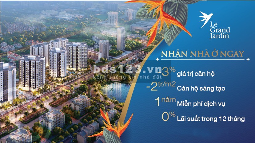 Chỉ Với 575 Triệu Nhận Nhà Ở Ngay Tại Le Grand Jardin KĐT Sài Đồng, Long Biên, Hà Nội