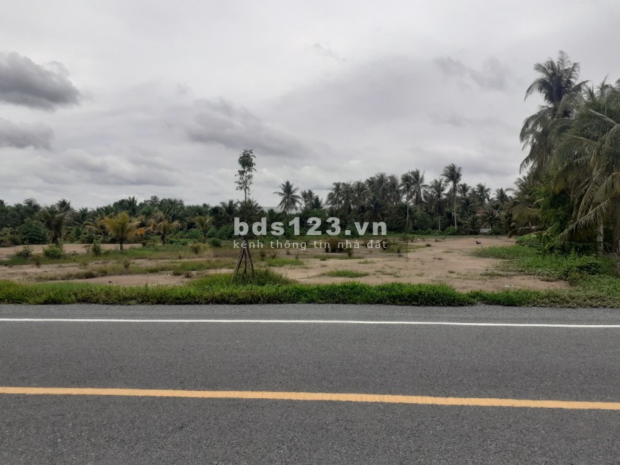 bán 4078m2 đất mặt tiền huyện lộ 173 châu thành, bến tre
