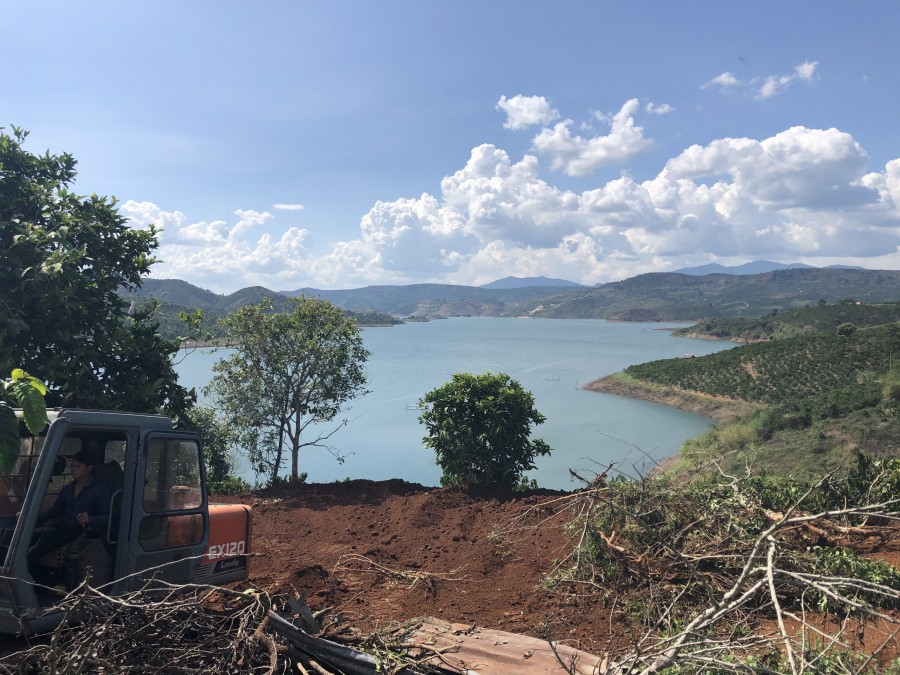 Cấn bán 1.7ha đất mặt sông view đẹp xã Liên Hà, Lâm Hà, Lâm Đồng