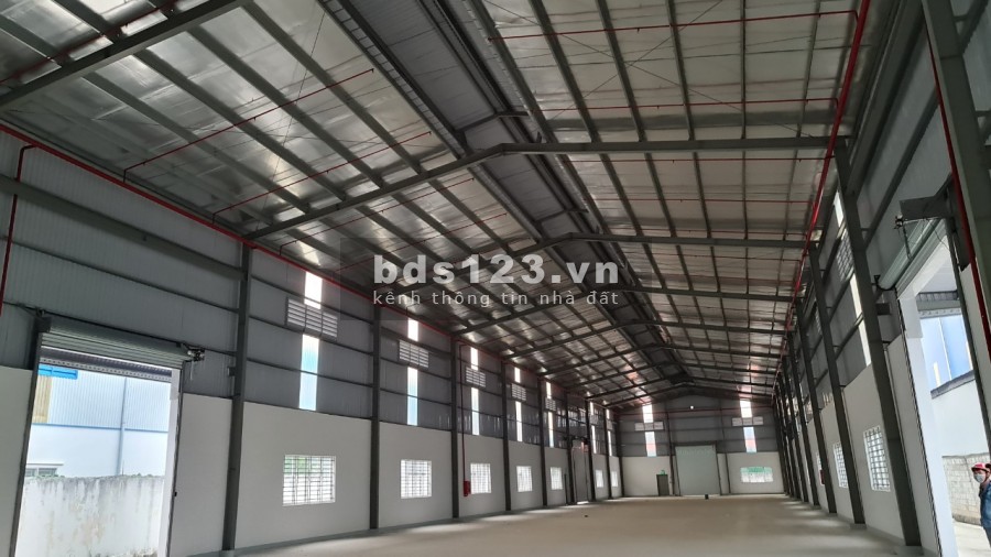 cho thuê xưởng 2500m2 giá 110tr/tháng trong kcn gần Tân Đô thuộc Huyện Đức Hòa, Long An