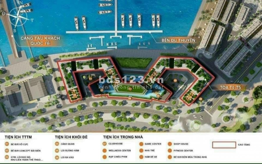 Sun Marina Town, siêu du thuyền giữa tầng không