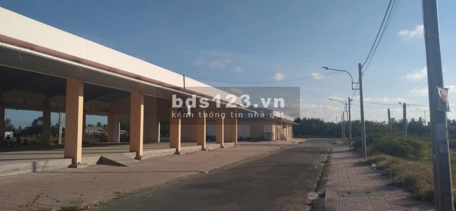 Đất nền mặt tiền chợ Thạnh Phú, Bến Tre, pháp lí chuẩn