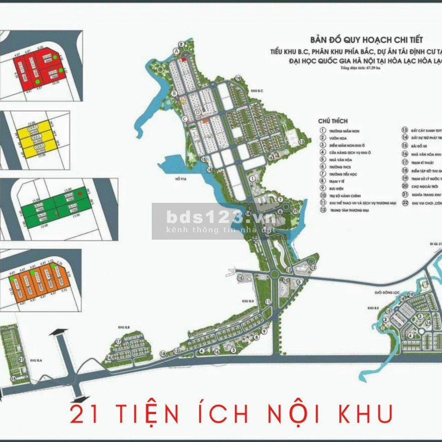 Tái định cư Đại Học Quốc Gia tại Hòa Lạc