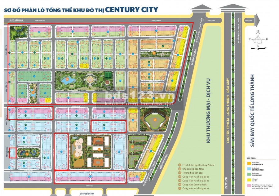Century City - Khu dân cư dành cho 100.000 nhân viên sân bay Long Thành