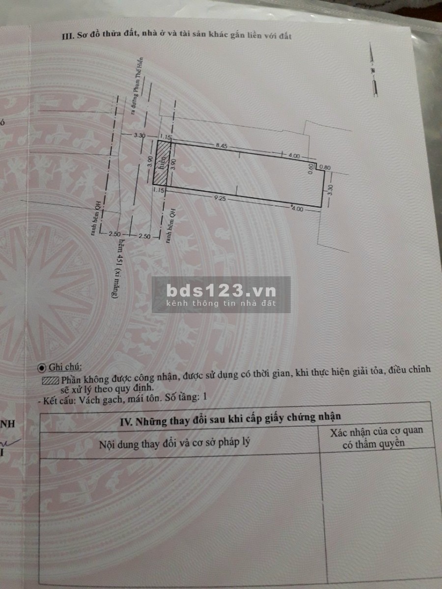 Nhà Mới Dọn vào ở liền hẻm 154 Âu Dương Lân, giá 6.8 tỷ