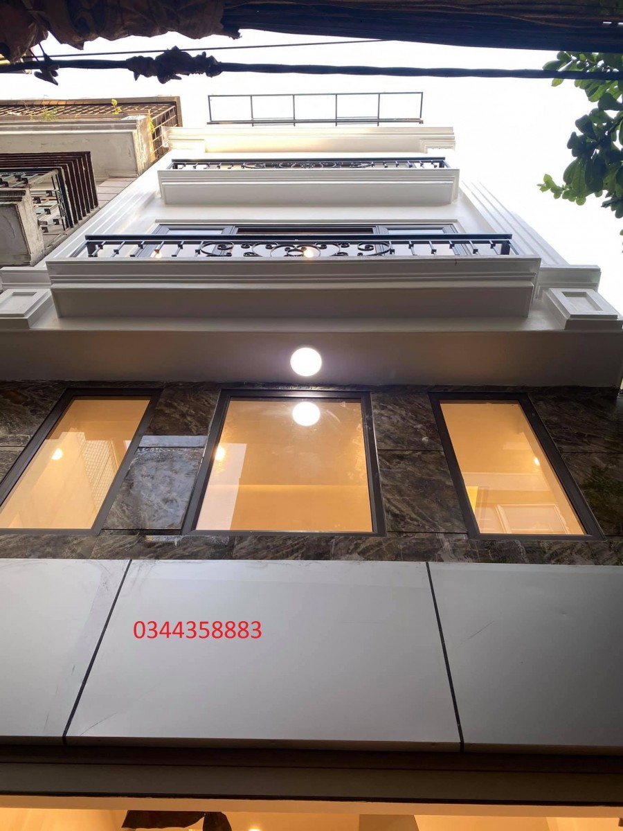 Nhà Mới Ngõ Thông Ở Hoàng Mai DT 42mx5t Giá 4,7 tỷ