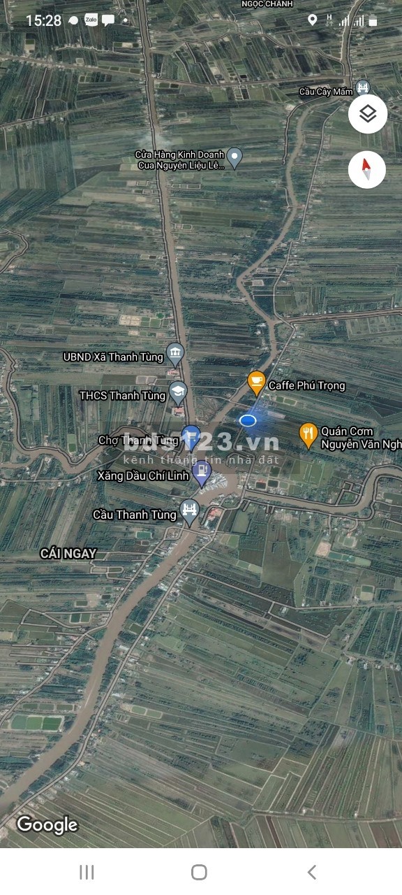 Đất 2 mặt tiền, lộ 12 m, thuận lợi kinh doanh mua bán