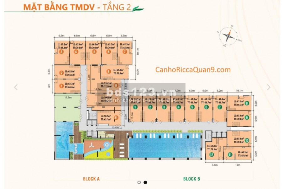 Vừa ở vừa kinh doanh, Shophouse Ricca điểm sáng mới ở quận 9 Phú Hữu, 4,3 tỷ VAT