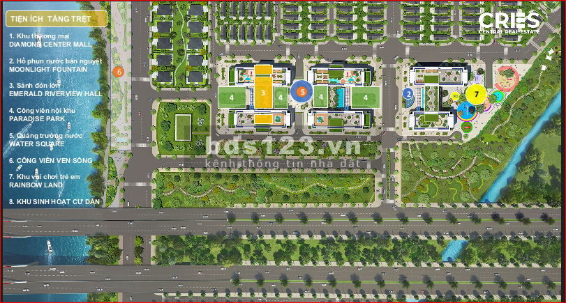 Mở bán căn hộ Dreamhome Riverside giá 35 triệu/m2, căn 3 pn mặt tiền Nguyễn Văn Linh
