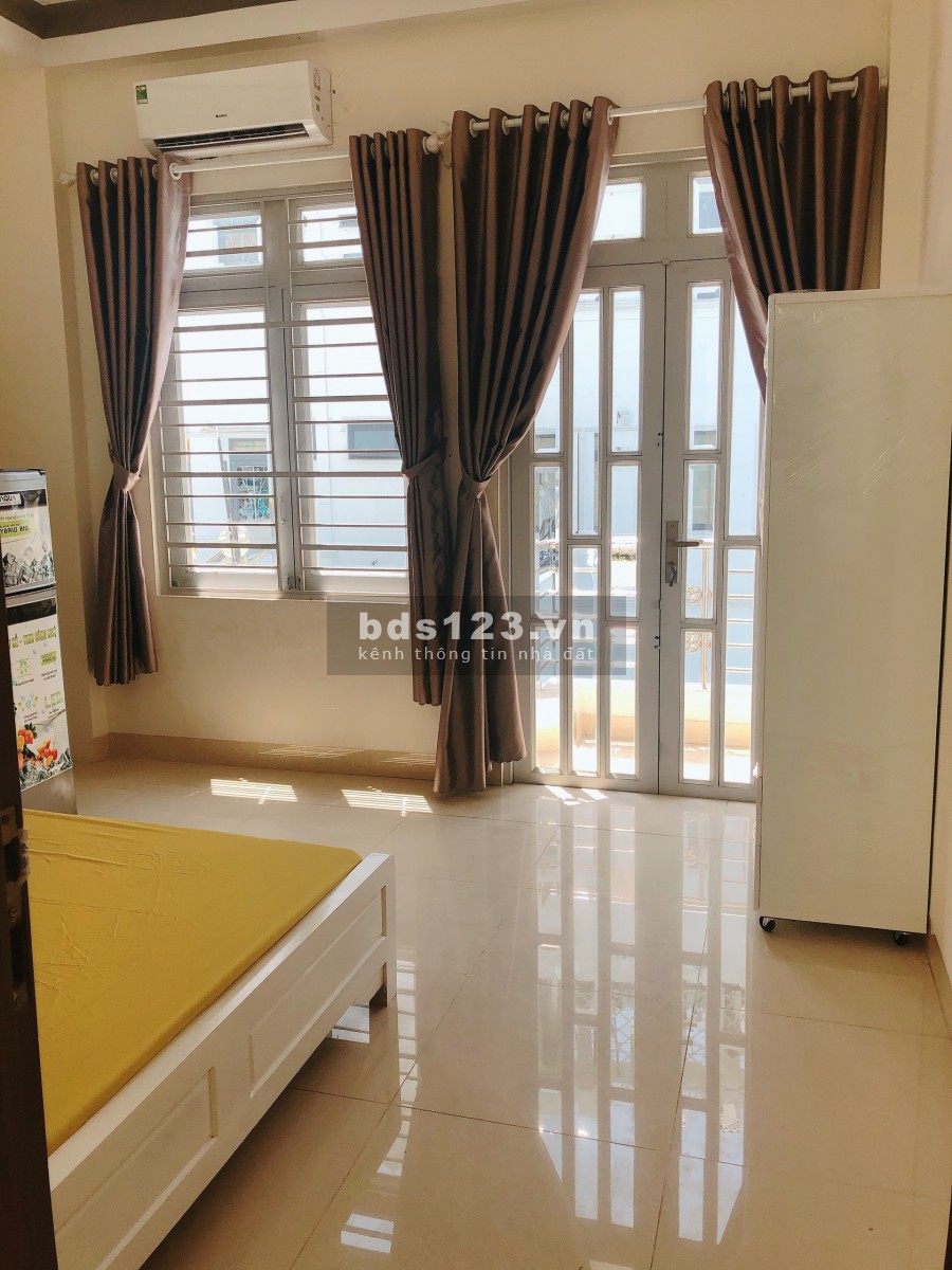 PHÒNG TRỌ FULL NỘI THẤT HOÀNG HOA THÁM BT4tr/tháng