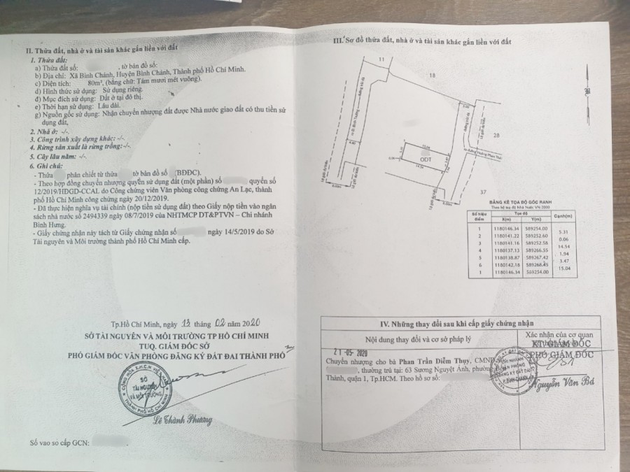 Mua đất Bình Chánh An tâm trúng mánh, ngay chợ Bình Chánh