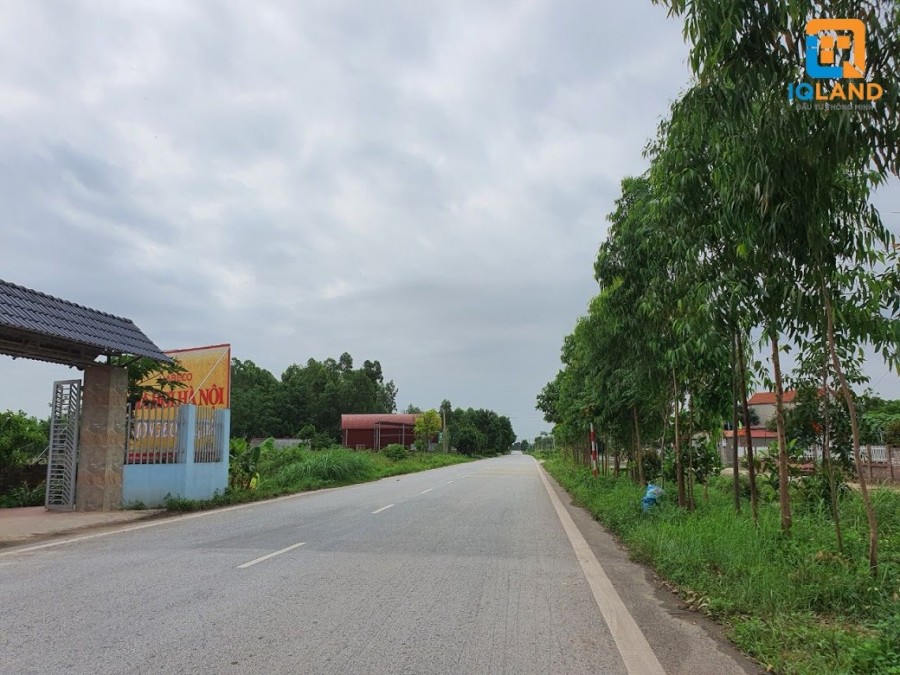 Do chuyển đổi mục đích cần bán lại lô đất 182m2 mặt bờ kênh thôn thái lai xã minh trí