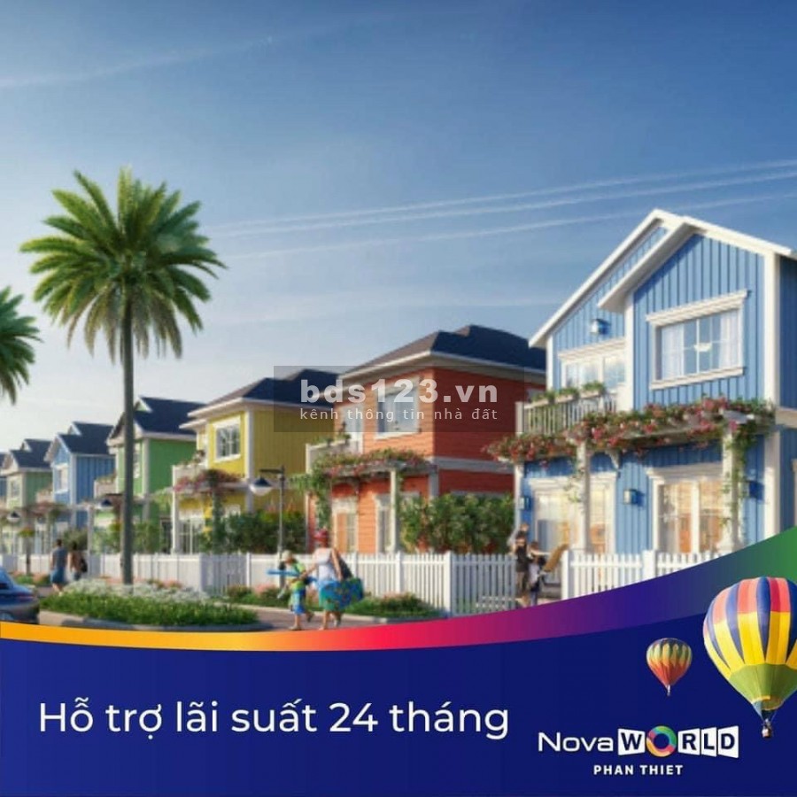 Giảm ngay 890 triệu khi mua nhà phố, biệt thự và shophouse biển Florida Novaland Phan Thiết
