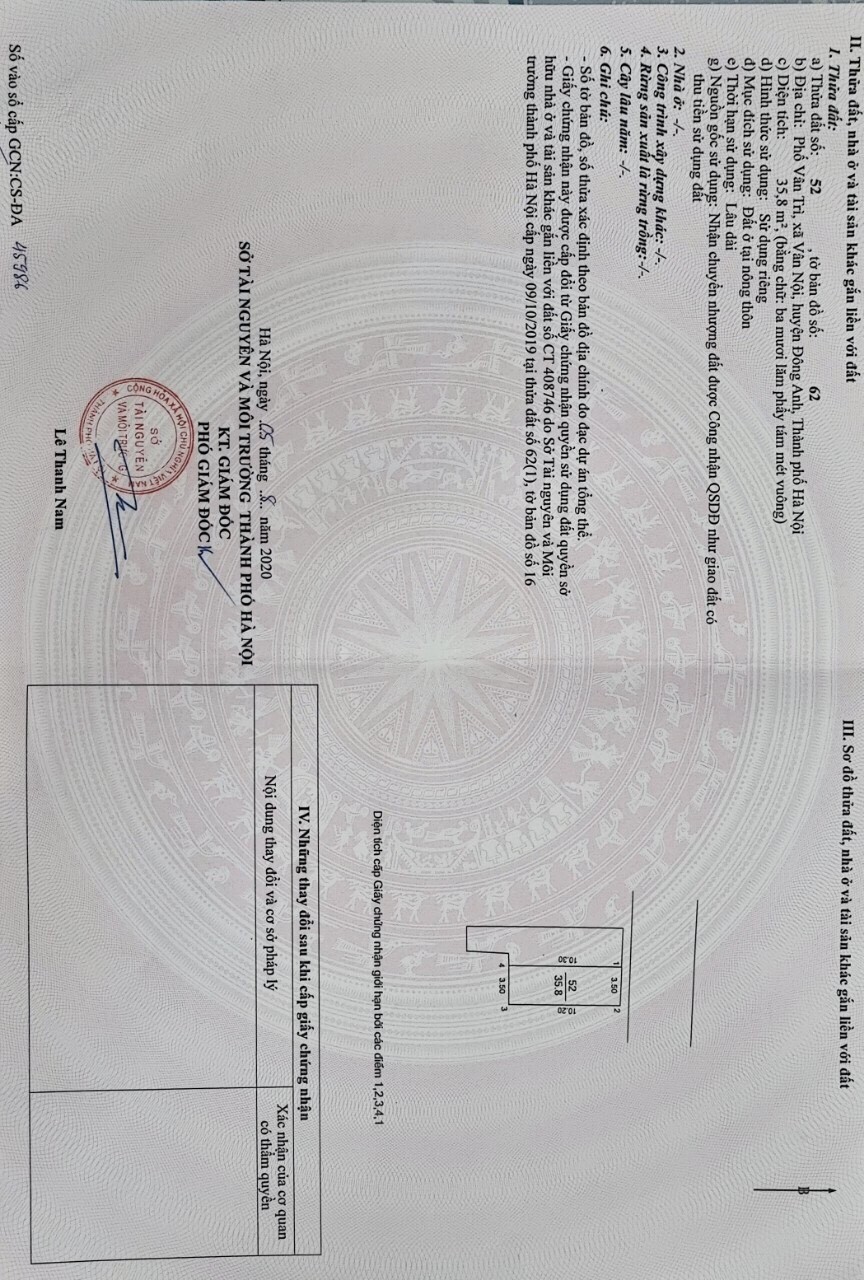 Bán gấp nhà mặt phố kinh doanh sầm uất Vân Nội – Đông Anh, diện tích 35m2, giá mùa COVID