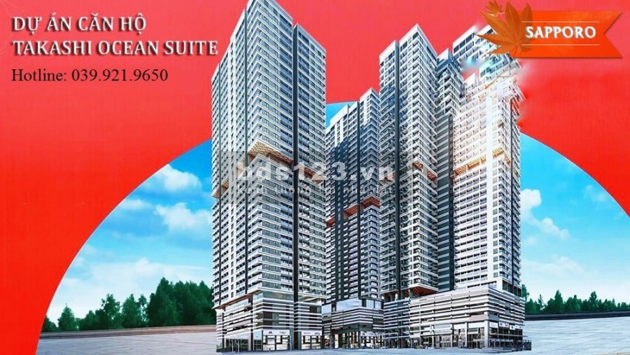Căn hộ gần biển sở hữu lâu dài ở Qui Nhơn phong cách Nhật Bản vốn thấp