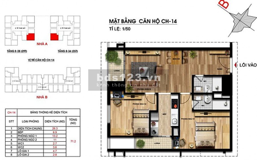 Bán nhanh căn hộ 2 ngủ tòa A chung cư Imperia Garden