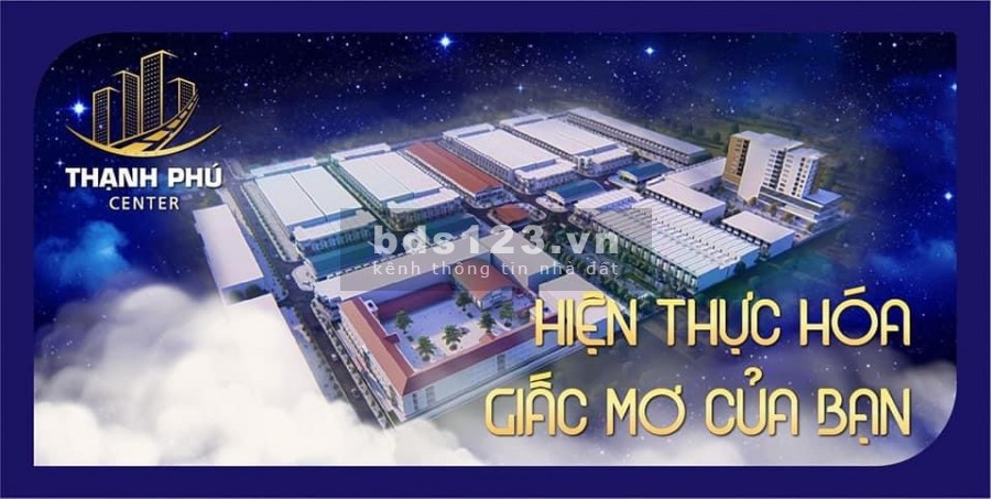 Dự án thạnh Phú CENTER tặng gói nhà tiền chế lên tới 70triệu