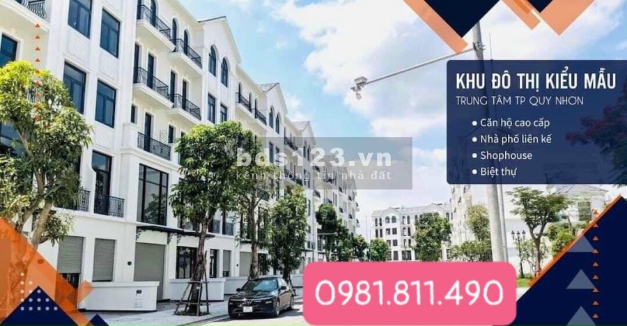 Bán căn hộ sát biển, mặt tiền đường tại trung tâm tp Quy Nhơn, giá chỉ từ 1.4 tỷ