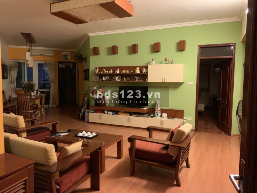 Cho thuê căn hộ CC Khu đô thị THCN 17T7 dt 120m2 3Pn full đồ. Giá:13 Tr/Tháng