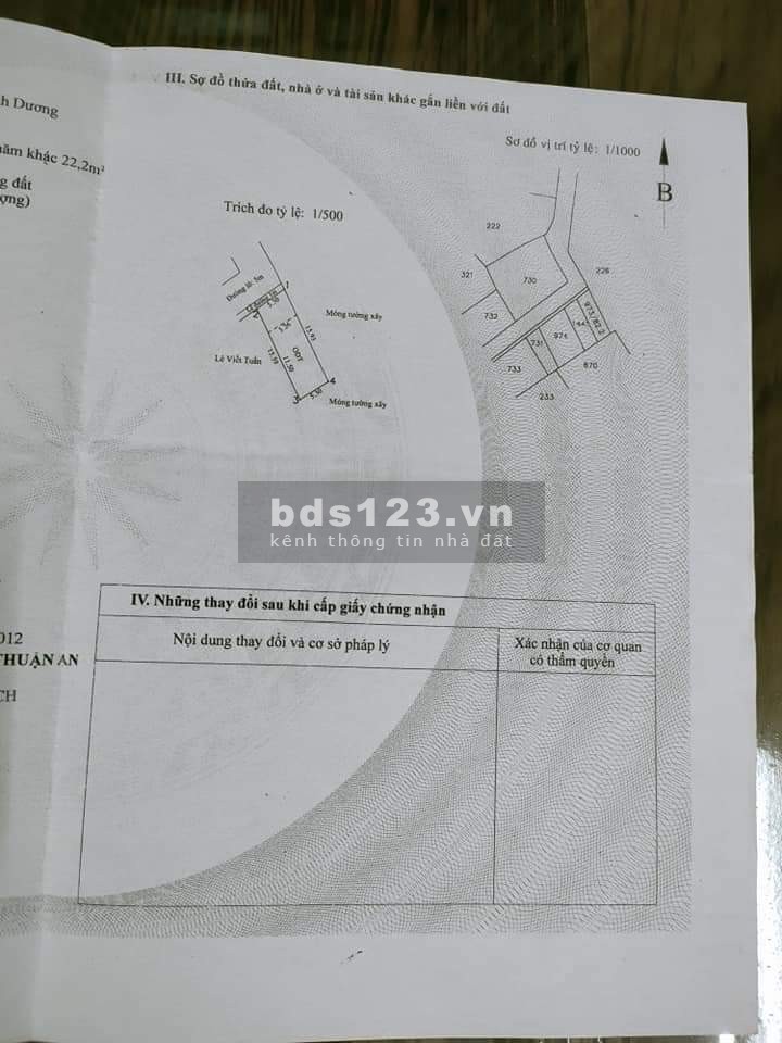 Bán nhà sổ riêng Bình Chuẩn, Thuận An, giá 2,2 tỷ, chính chủ, không thương lượng