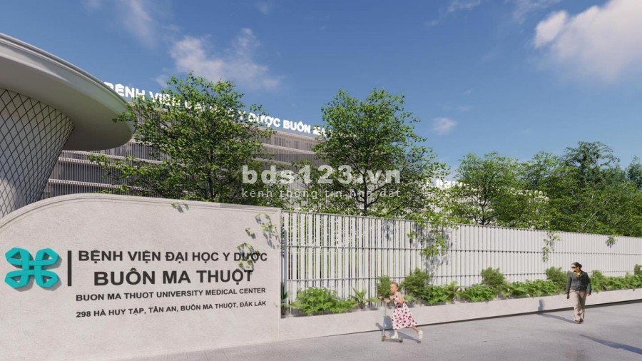 Cần bán 100m2 đất đô thị sổ đỏ liền kề Trường đại học Y Dược Tp. Buôn Mê Thuột.