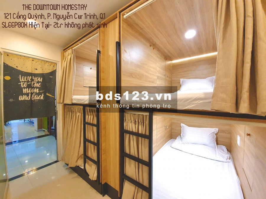 2 tr5 bao hết cp có ngay KTX siêu rộng. 121 Cống Quỳnh Q1