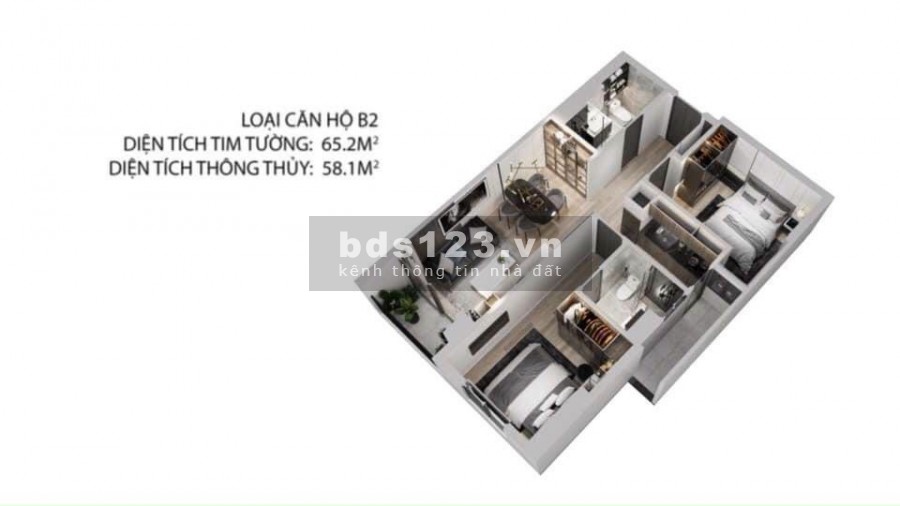 Căn Hộ 1,1 Tỷ TP.Thuận An Bình Dương, ngân hàng hỗ trợ vay 70%