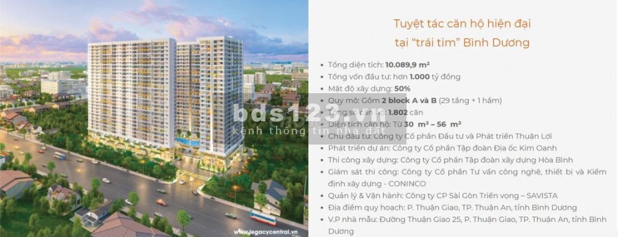 Căn Hộ Cao Cấp Trung Tâm Thuận An - Bình Dương Chỉ Với Giá 239 Triệu