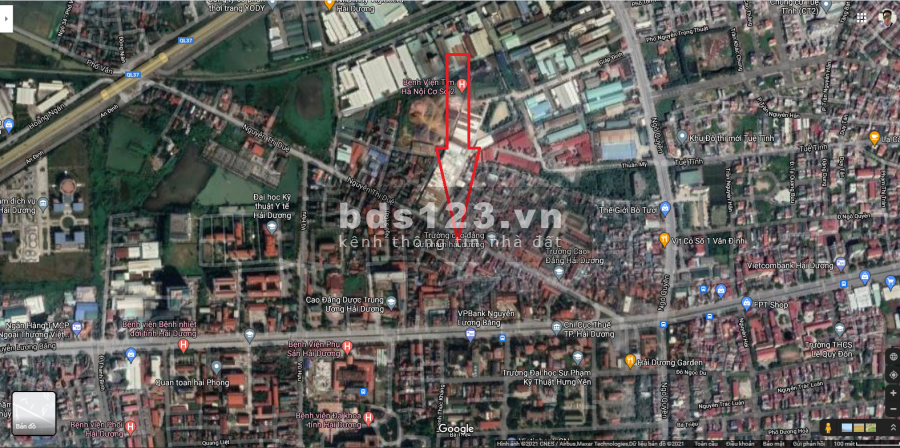 Bán đất mặt đường Nguyễn Thị Duệ, TP HD, 264.2m2, mt 7.96m, kinh doanh cực đắc địa, sầm uất