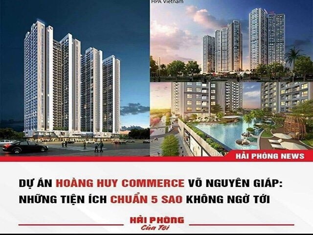 Phân phối Hoàng Huy Commerce Hải Phòng, giá chủ đầu tư