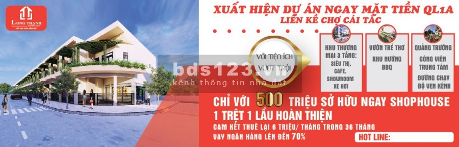 Sắp xuất hiện dự án mặt tiền đường Quốc Lộ 1A, tỉnh Hậu Giang, giá bao tốt