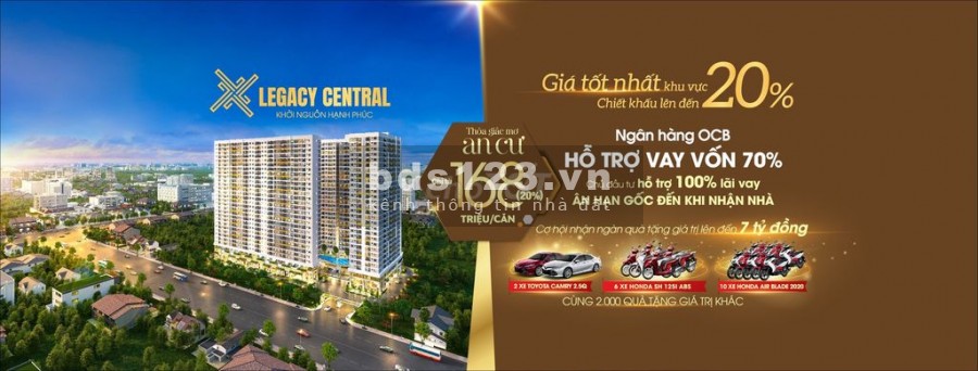 Căn Hộ Cao Cấp Trung Tâm Thuận An - Bình Dương Chỉ Với Giá 239 Triệu
