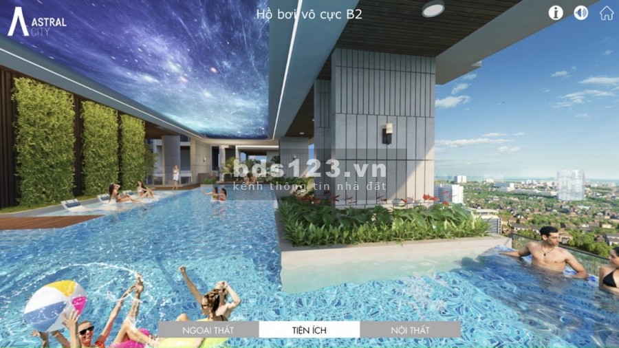 Astral City phức hợp trung tâm thương mại và văn hộ cao cấp Bình Dương, thanh toán 30% ân hạn 24 tháng
