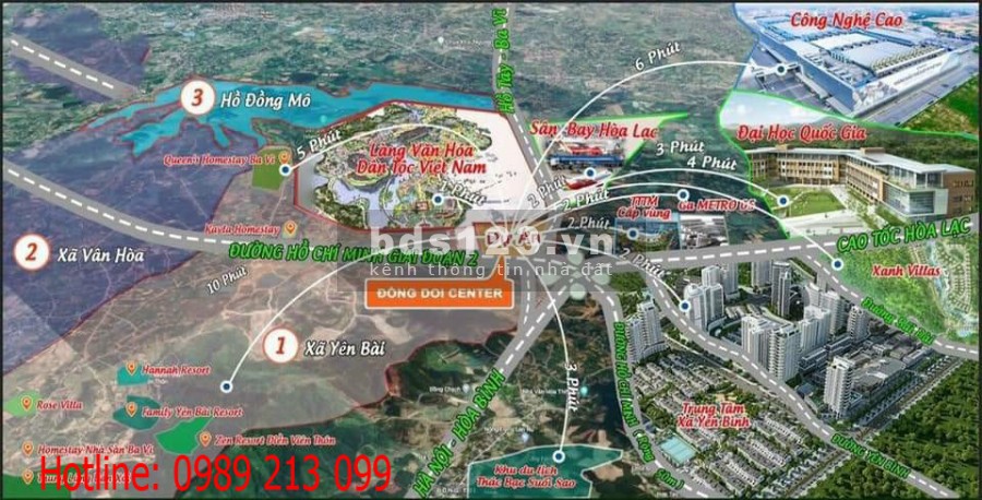 CĐT mở bán 50 lô đất TĐC Đồng Doi sát khu du lịch làng văn hóa 54 dân tộc