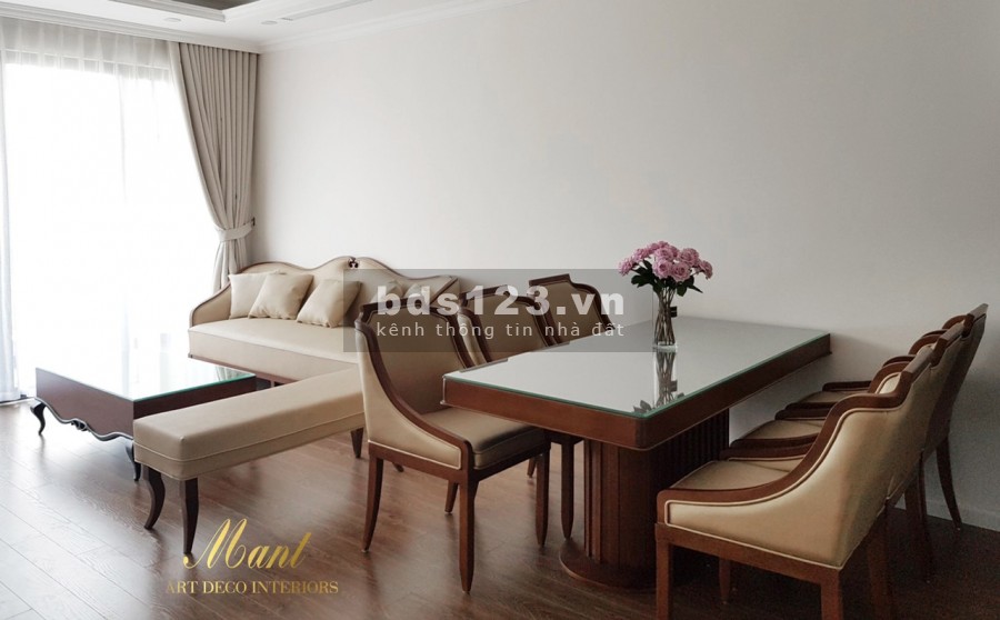 Cho thuê căn hộ Sunshine Riverside, dtsd 83.51m2, 3 phòng ngủ, miễn trung gian