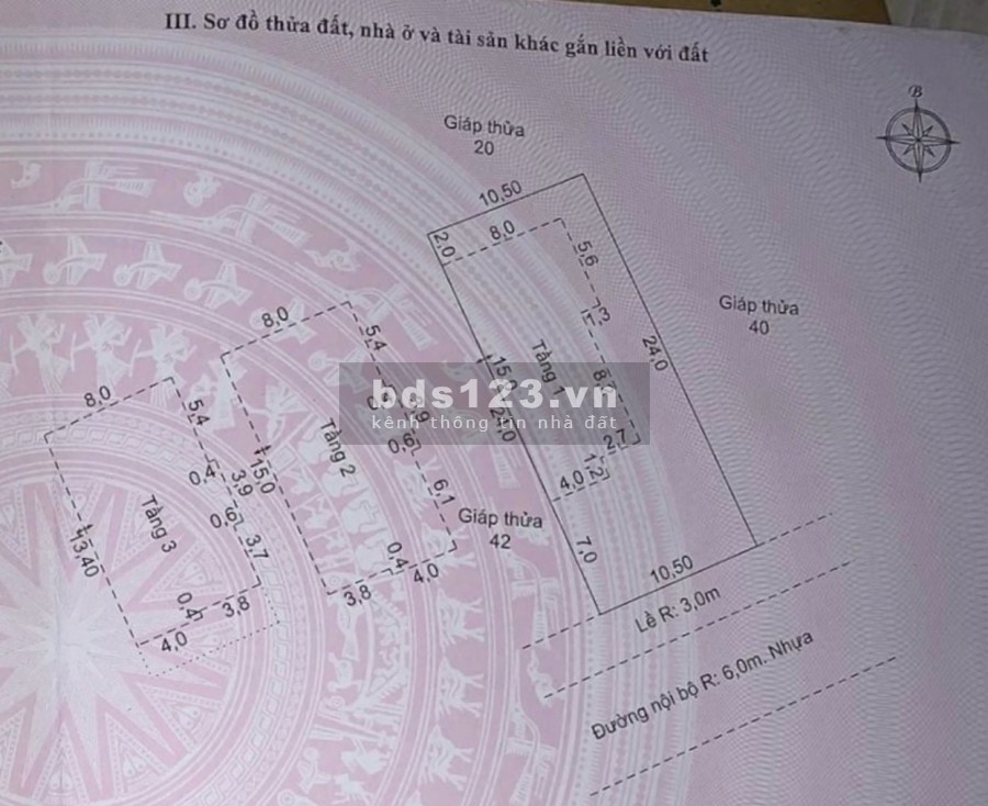 Bán GÓC 2 MẶT TIỀN Biệt Thự Song Lập 10.5X24M 3 TẤM Hướng Tây Bắc Hướng Mặt biển giá tốt chỉ 6.1 tỷ