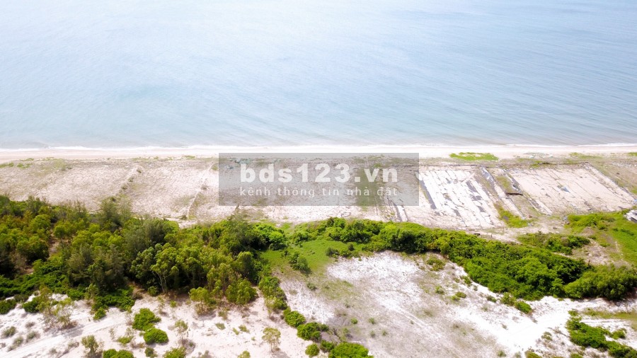 Đất TMDV 1650m2 mặt biển xã Hòa Thắng giá chỉ từ 800k/m2, sổ hồng có sẵn